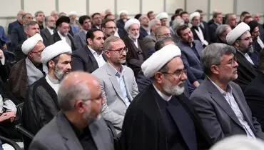 
اولین تصاویر از دیدار رئیس و مسئولان عالی قوه قضائیه با رهبر انقلاب
