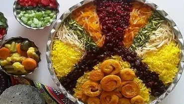 طرز تهیه مرصع پلو مجلسی