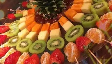 جدیدترین ایده‌های میوه‌آرایی یلدایی برای عروس+ عکس