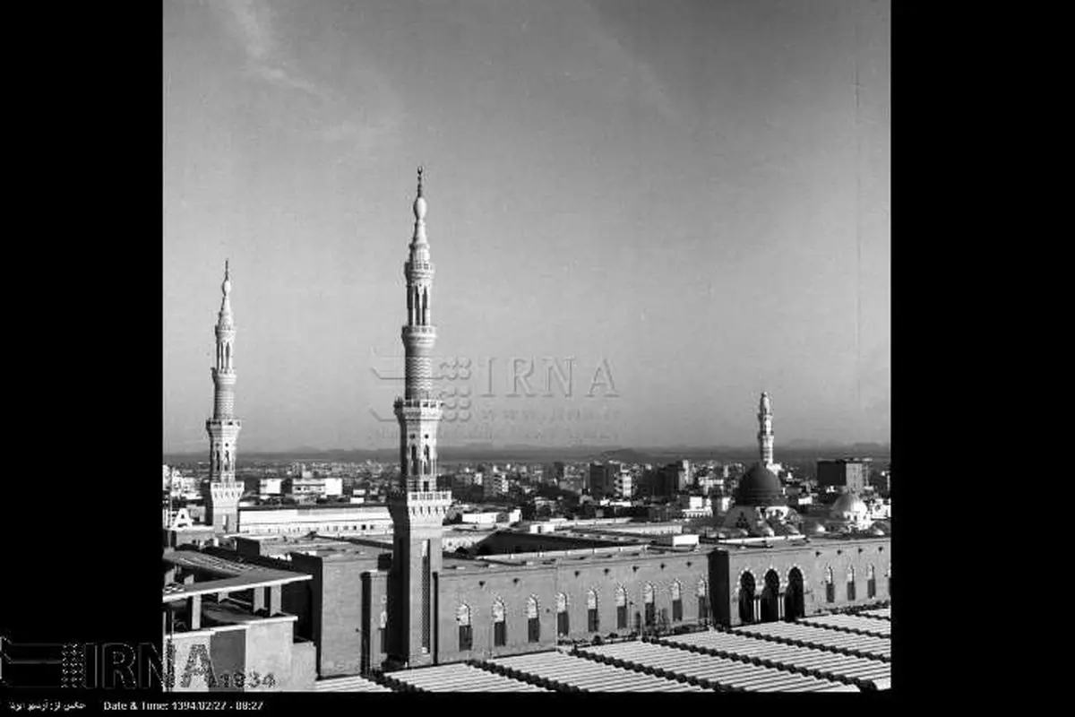 مسجد النبی در سال 1348