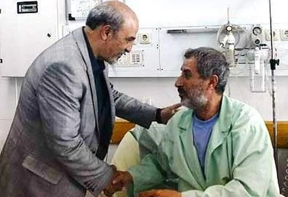 گودرزی بر بالین مایلیکهن/عکس