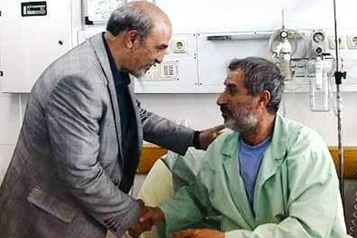 گودرزی بر بالین مایلیکهن/عکس