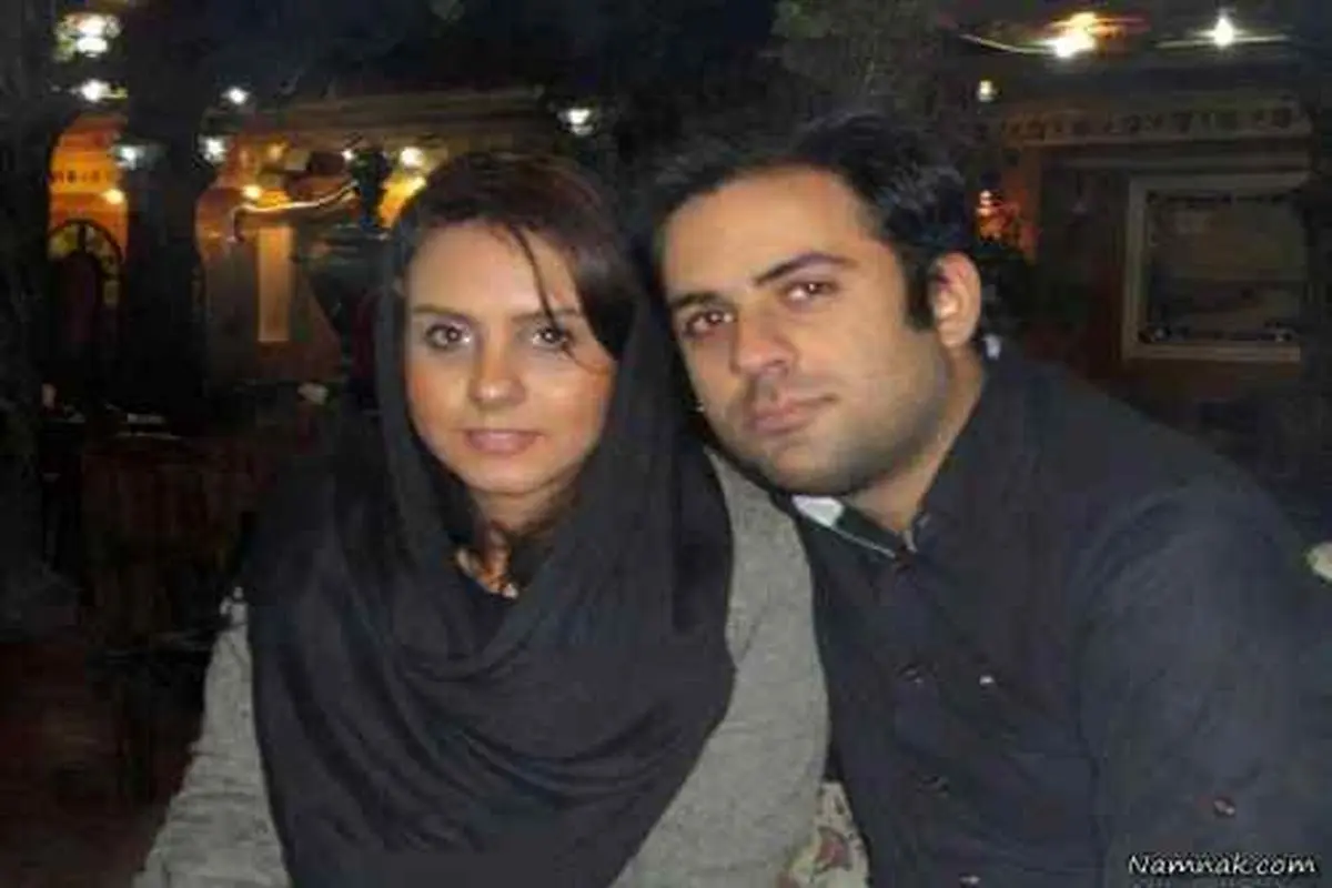 تصویری از دختر اکبر عبدی در کنار همسرش