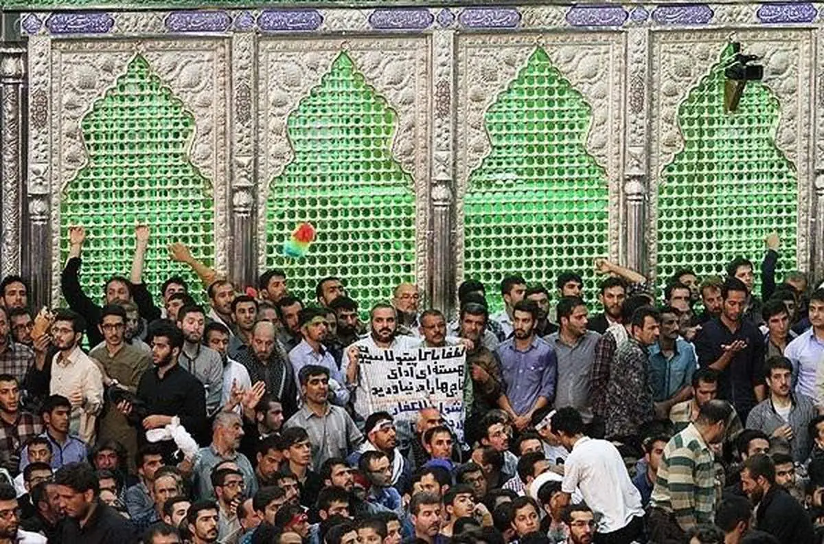 در مراسم امام (ره)/لطفا ادای ناجی ها را درنیاورید+عکس