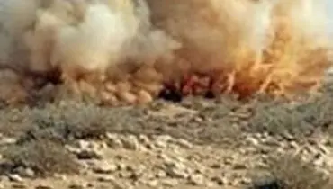 انفجار مین در شهرستان قصرشیرین