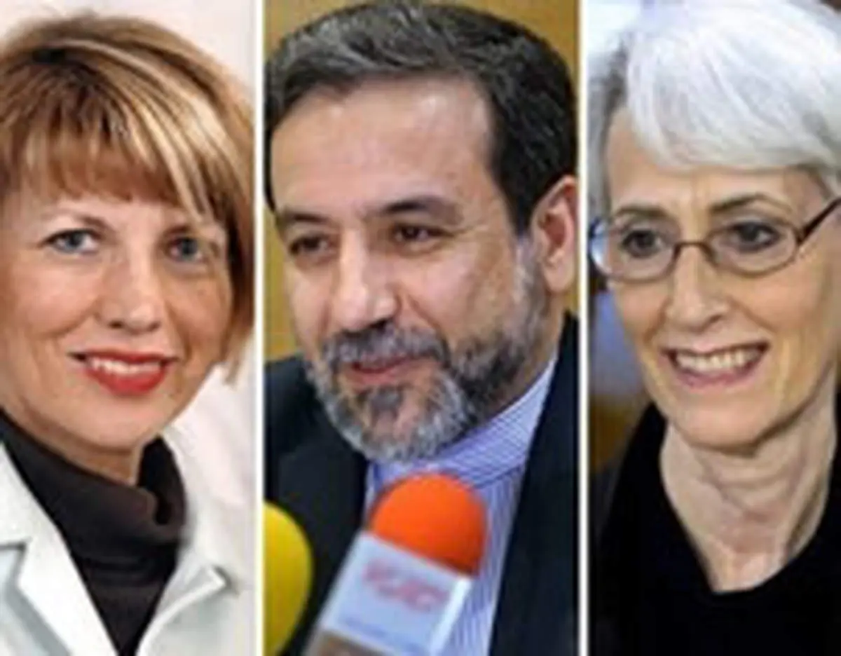 دیدار دیپلماتهای ایرانی با اشمید و شرمن