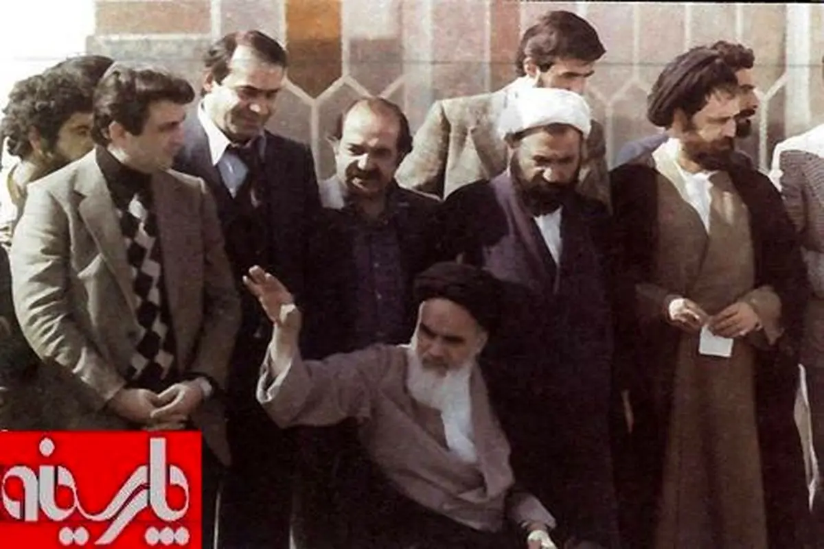 عکس:شیخ حسن صانعی و داماد امام خمینی در یک قاب