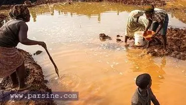 کارگران معدن در نیجریه