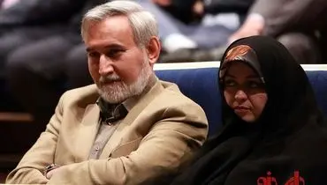 عکس:زهرا اشراقی و همسرش محمدرضا خاتمی