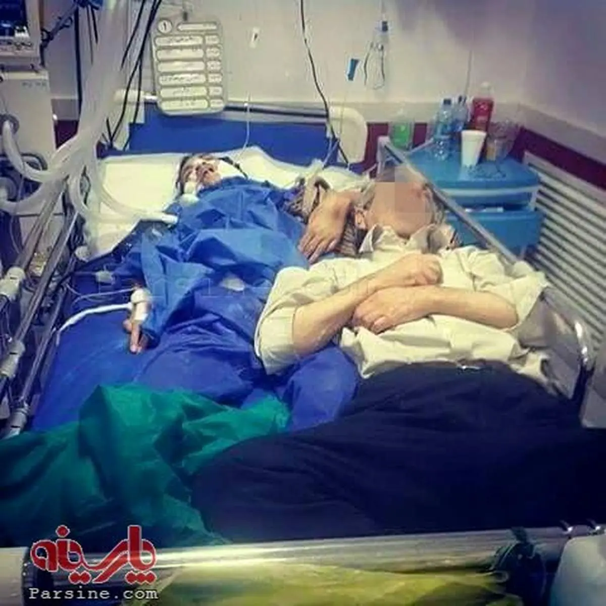 همراه خسته بیمار/اراک!