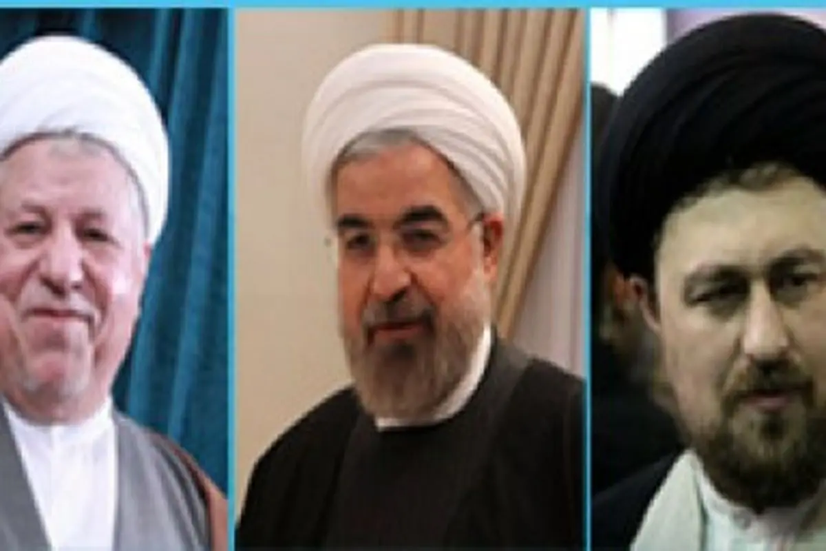 هاشمی رفسنجانی، روحانی و سیدحسن خمینی در انتخابات خبرگان