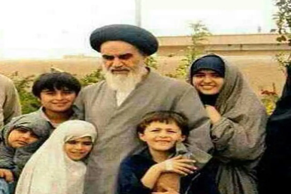 عکس کمتر دیده شده از امام خمینی