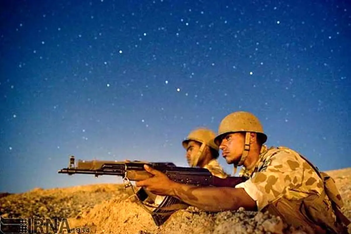 عکس: سربازان در نقطه صفر مرزی کرمانشاه