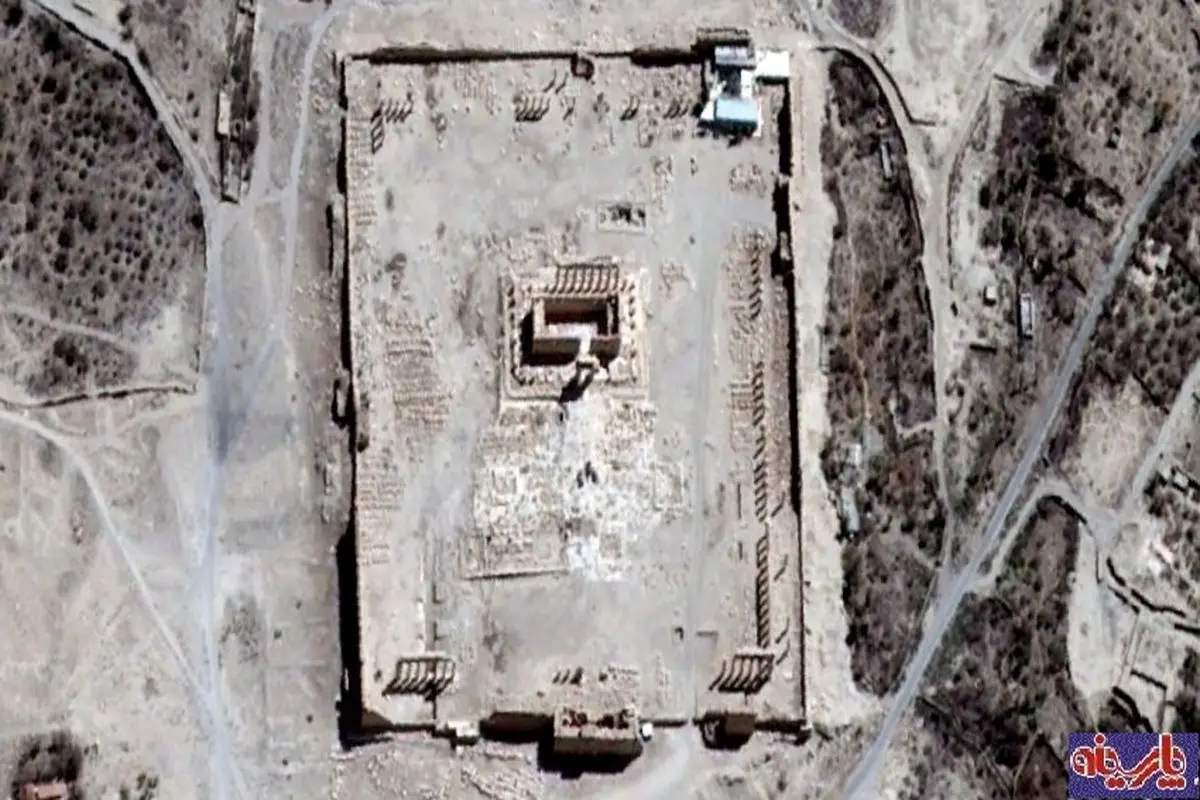 تخریب معبد 2000 ساله بعل در تدمر سوریه