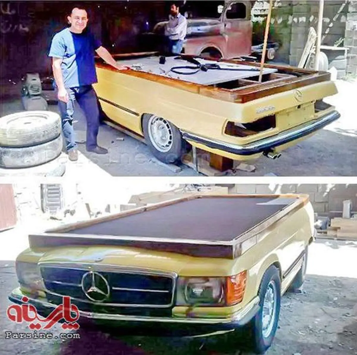 میز بیلیارد مخصوص بچه مایه دارها!