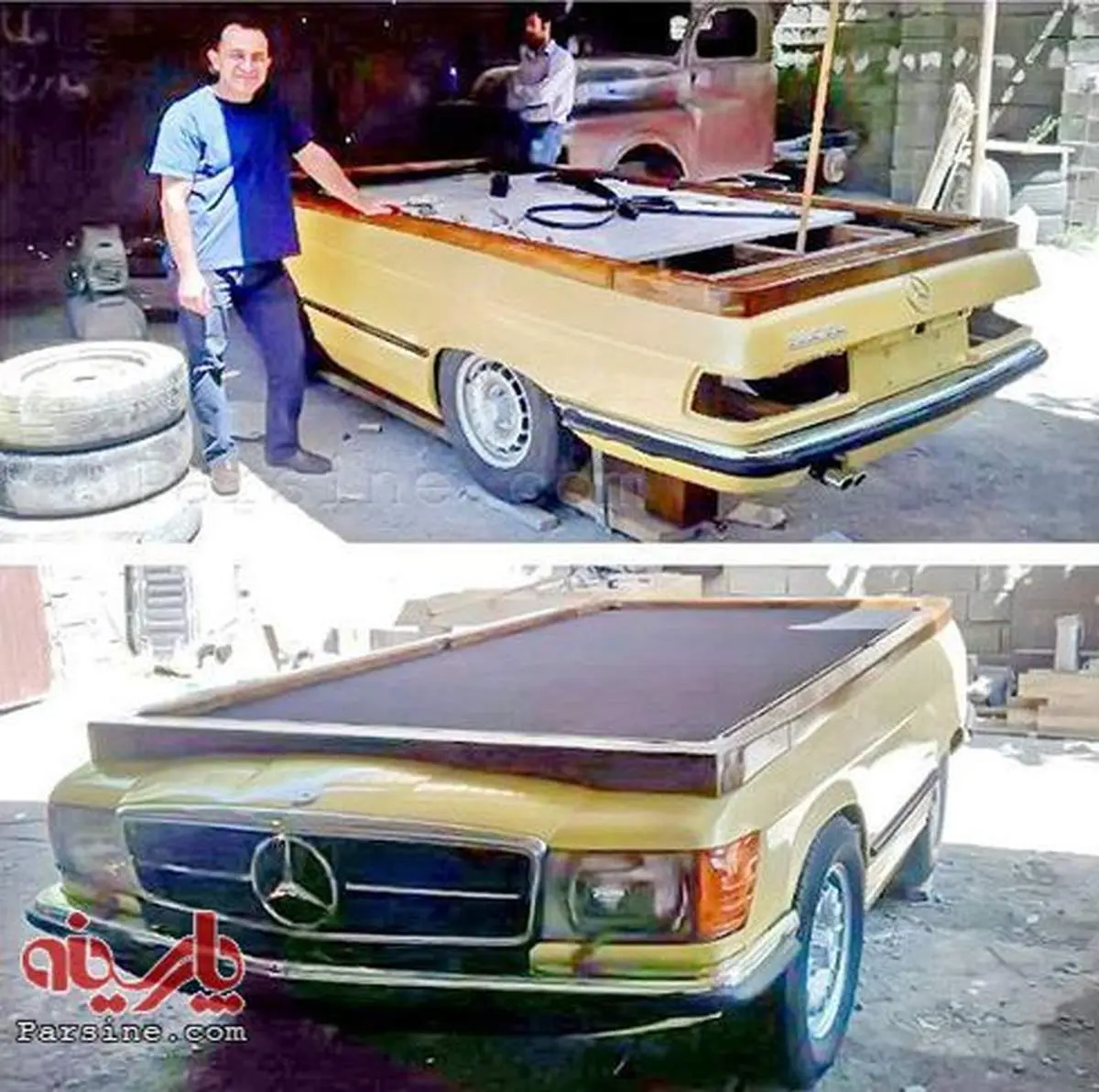 میز بیلیارد مخصوص بچه مایه دارها!