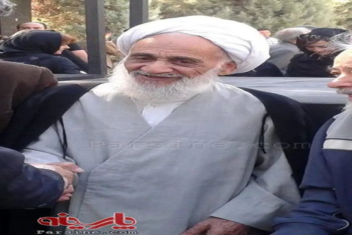 اولین حضور شیخ علی تهرانی در یک مراسم عمومی