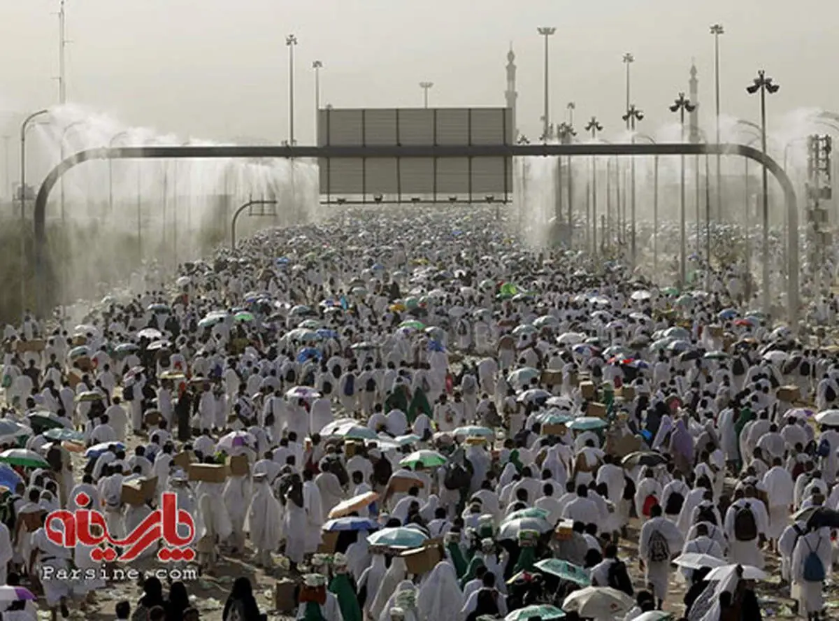 عکس: زائران در عرفات