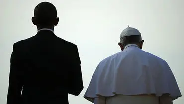 عکس: عکس منتخب اوباما و پاپ فرانسیس