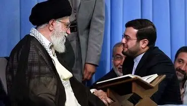 آخرین عکس محسن حاجی حسنی با رهبر انقلاب