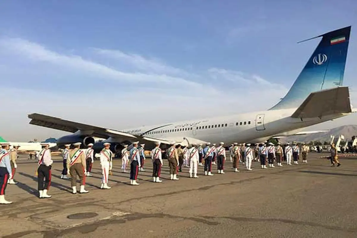 عکس: ورود تابوت های جان باختگان منا به فرودگاه مهرآباد