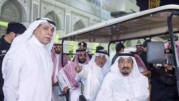 تصاویر بازدید پادشاه سعودی از مسجدالحرام