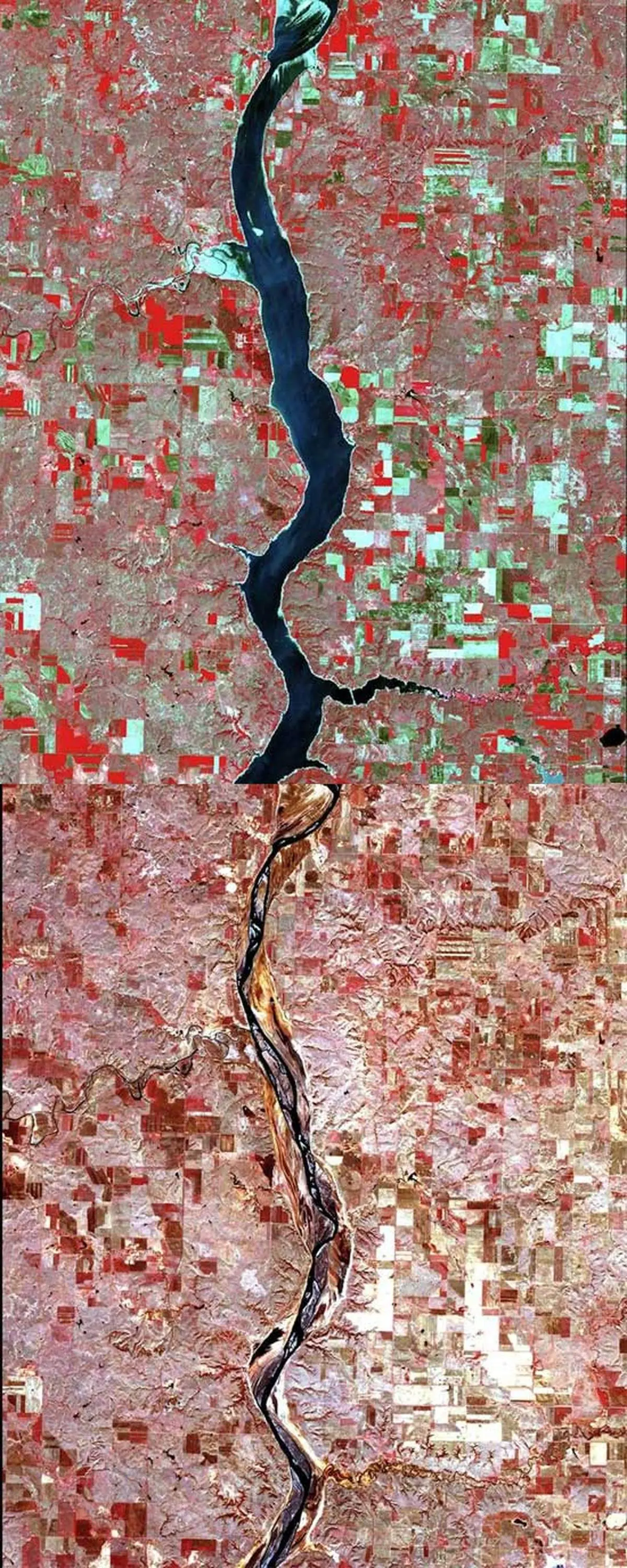 ویرانی "زمین" از دید دوربین ناسا