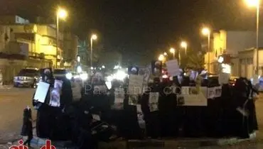عکس: تجمع معترضین عربستانی به حکم اعدام شیخ نمر