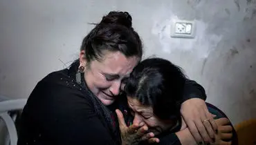 عکس: اشک بی‌پایان زنان فلسطینی