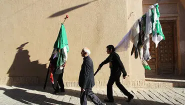 عکس: آئین علم بندان