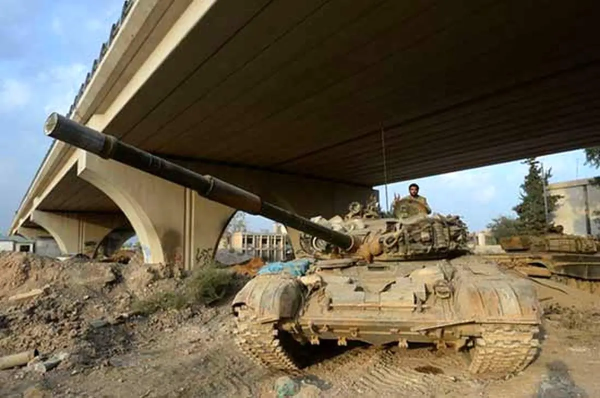 اوضاع محله جوبر دمشق از نگاه عکاس روسی