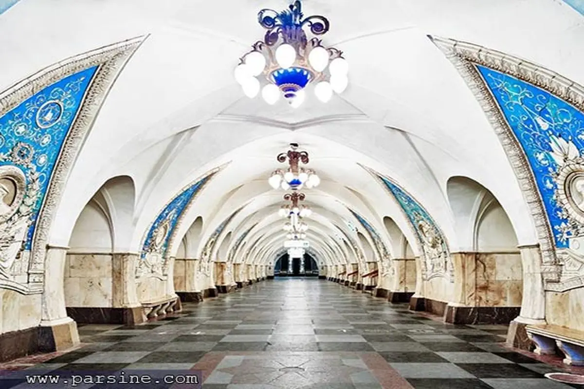تصاویر از متروی مسکو