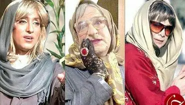 بازیگران مرد سینما در لباس زنانه + عکس