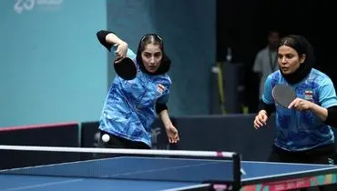 بازی‌های کشورهای اسلامی| قطعی شدن برنز تیم تنیس روی میز دوبل بانوان ایران