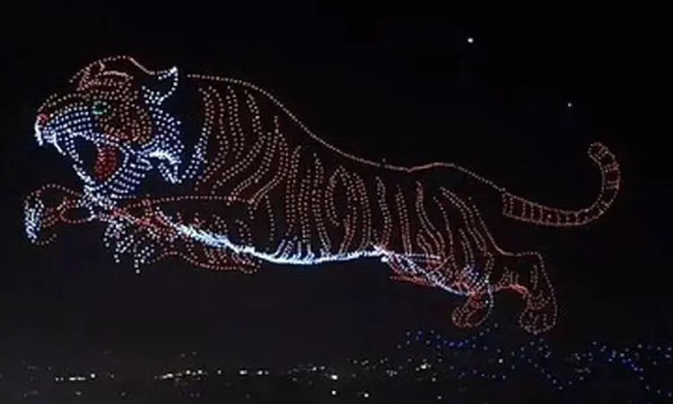 ۲۹۸۳ پهپاد، ببر عظیم را به تصویر کشیدند + فیلم