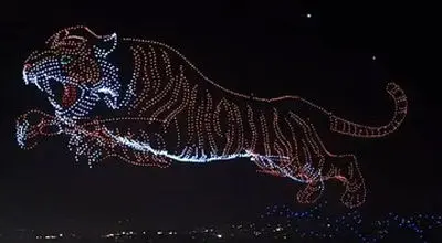 ۲۹۸۳ پهپاد، ببر عظیم را به تصویر کشیدند + فیلم