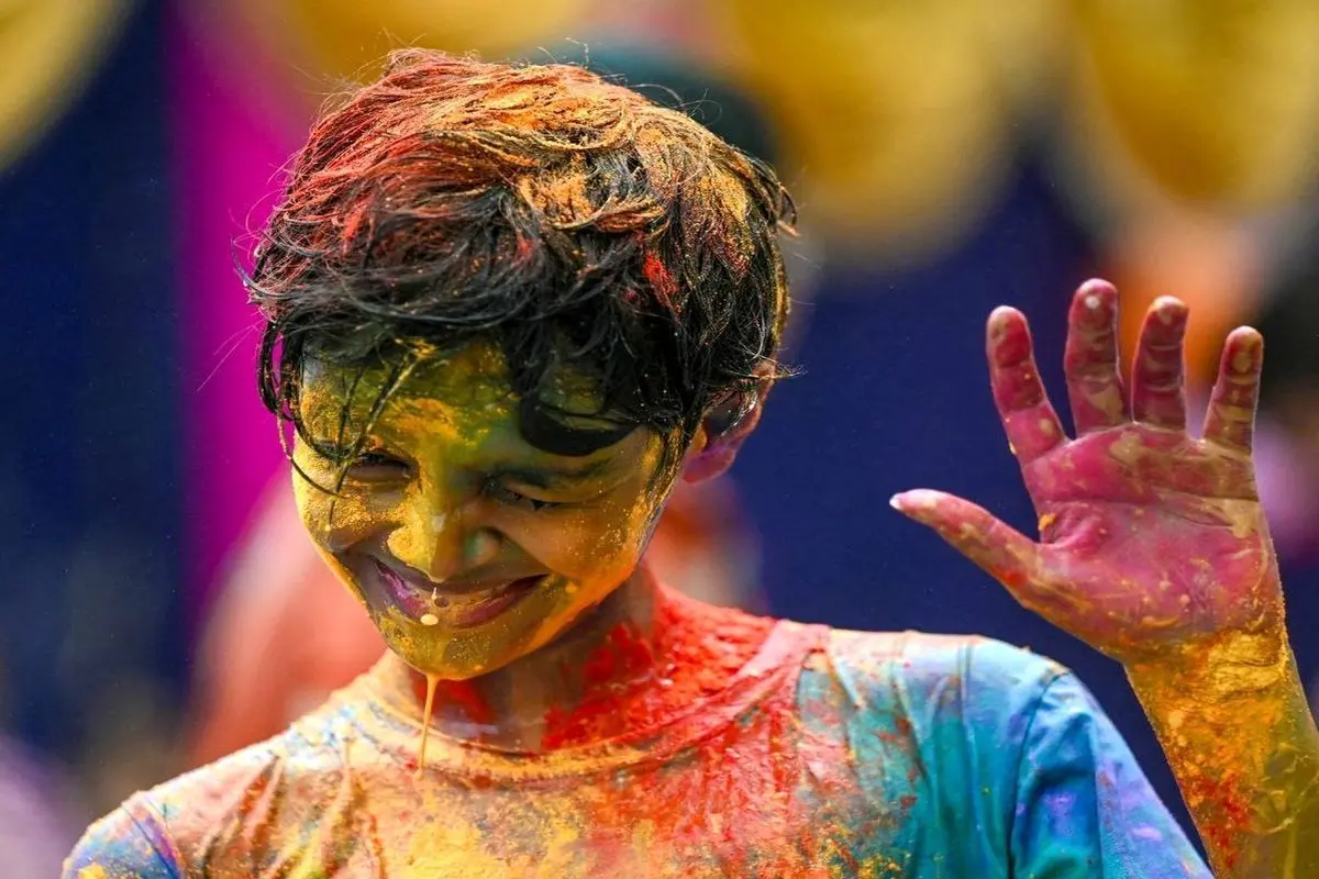  فستیوال رنگ ها در هندوستان+ تصاویر