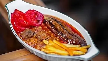 طرز تهیه خورش قیمه بادمجان مجلسی