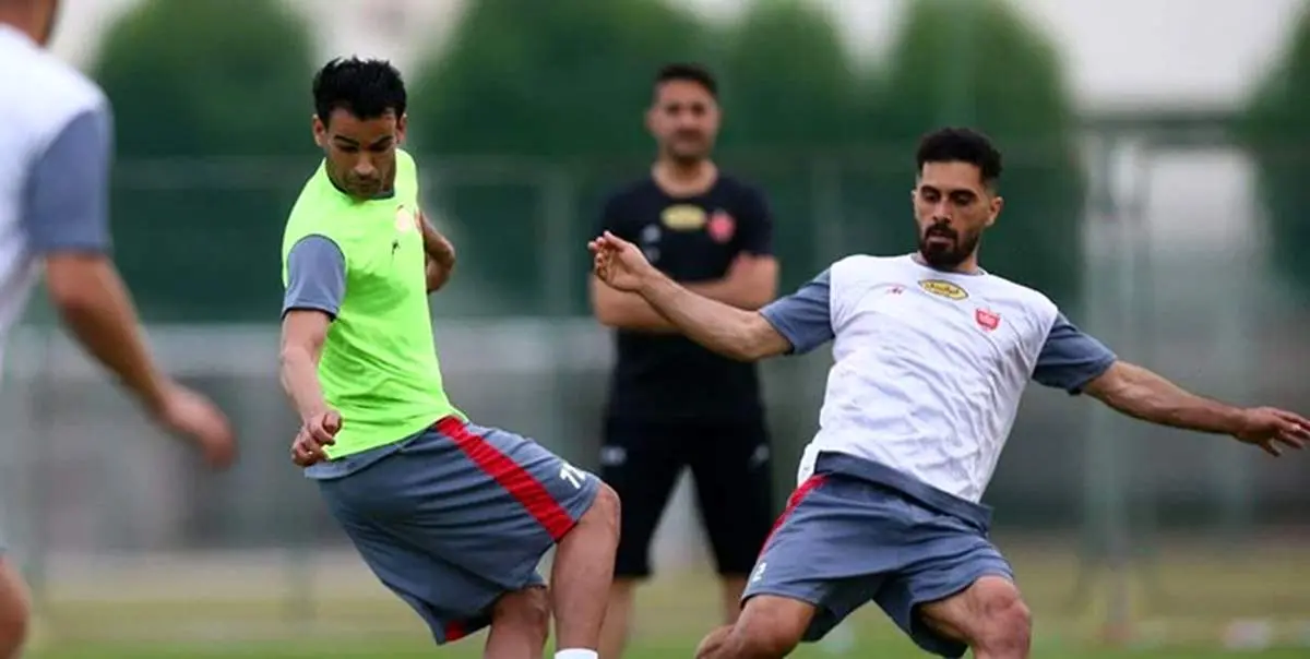 میهمان ویژه تمرین پرسپولیس در دبی+ عکس