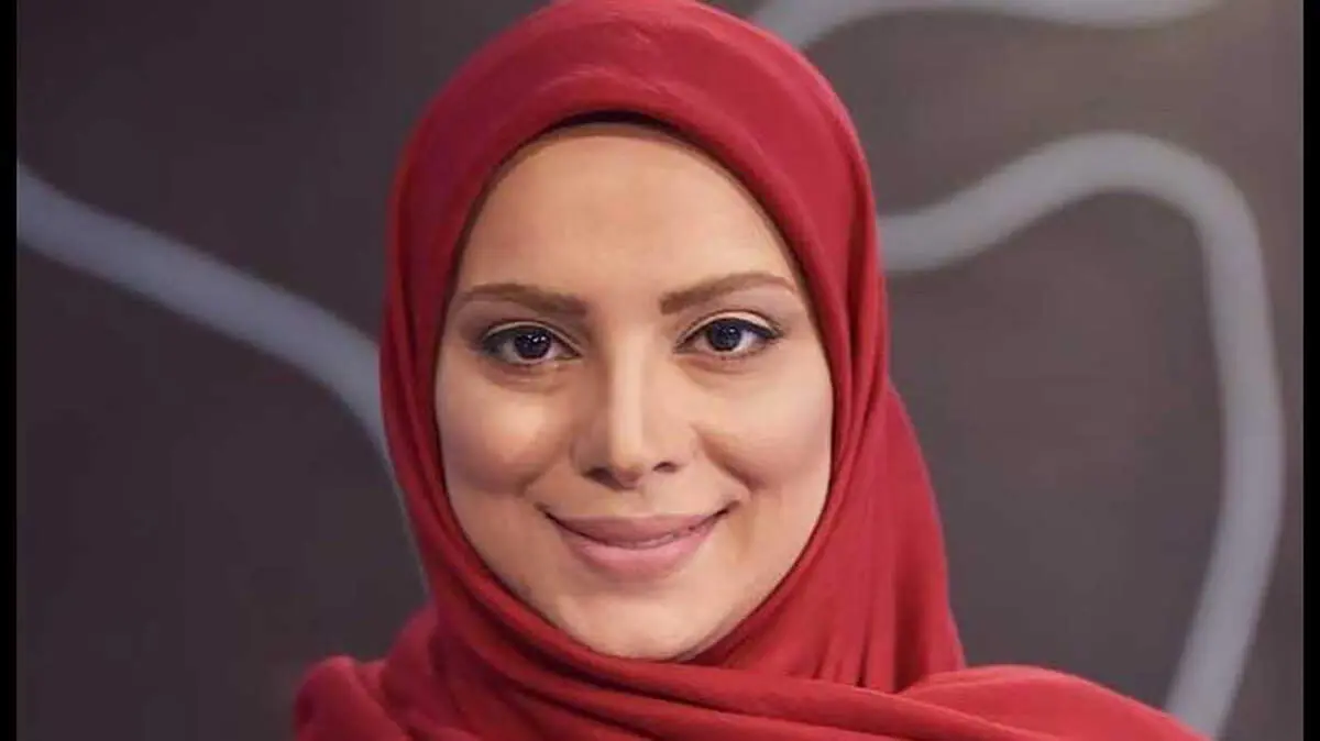 قاب عاشقانه روشنک عجمیان با همسرش