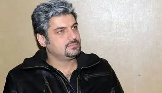 قابی از سام درخشانی و بازیگر زن روسی در یک مراسم/ ویدئو