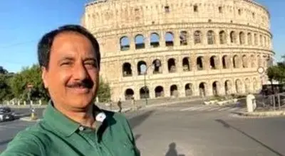 گزارشگر ایرانی در جشن دختران و پسران ایتالیایی
