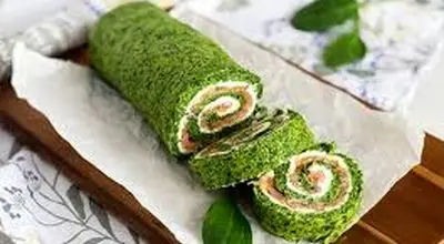 طرز تهیه رولت اسفناج و پنیر مجلسی

