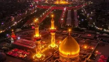 پیکر رهبر شهید انقلاب وارد کربلای معلی شد