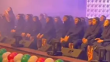 جشن جنجالی دختران دبیرستانی با عرفان طهماسبی/فیلم