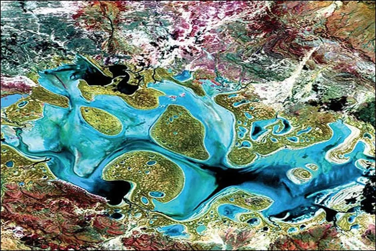 تصاویر هنری ناسا از زمین