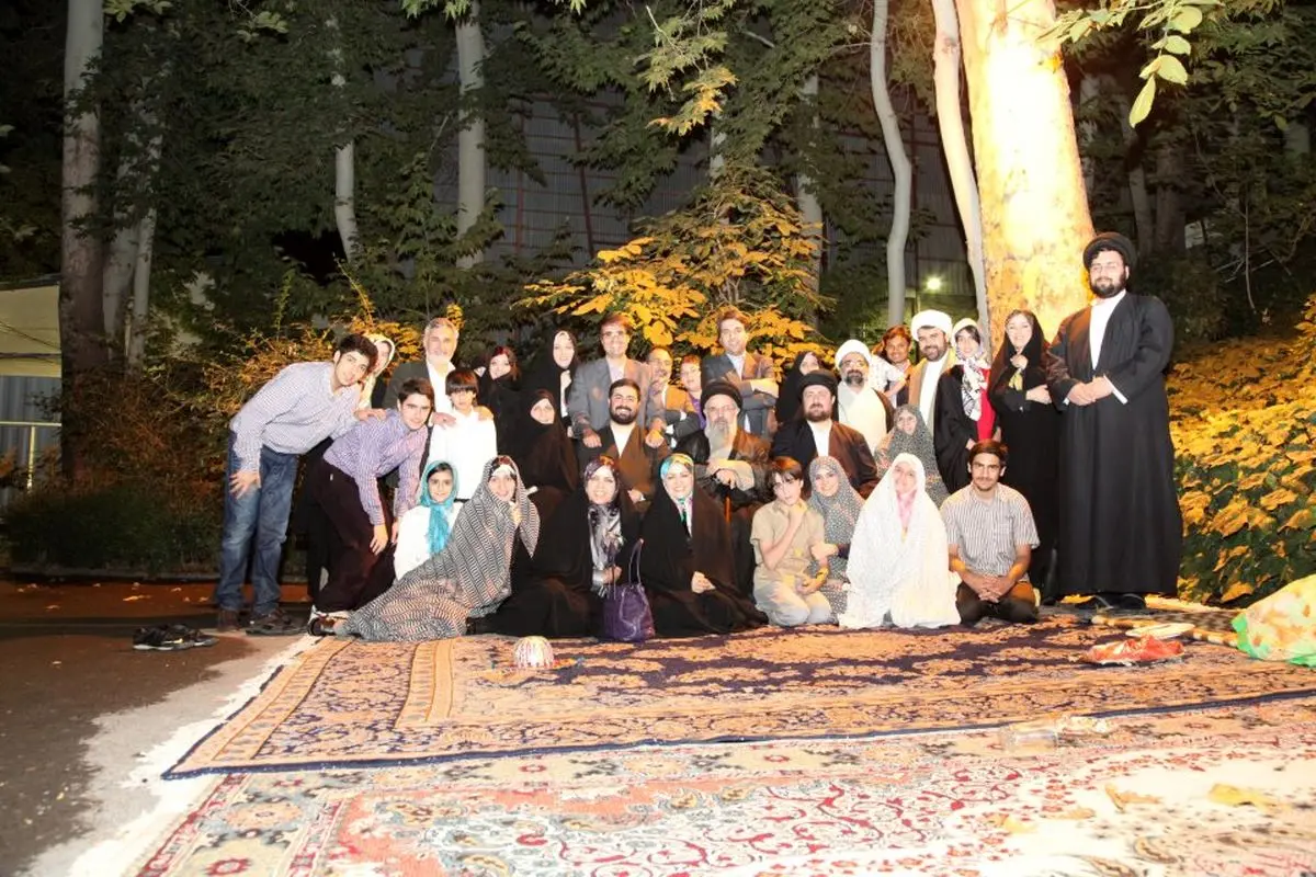 عکس: خانواده امام خمینی در جماران