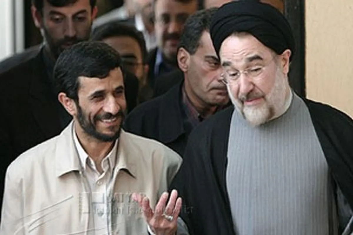 احتمال بازی احمدی نژاد-مشایی با برگه خاتمی