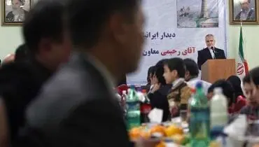 عکس/ ضیافت شام رحیمی در قرقیزستان