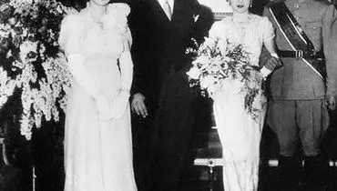 عکس نادیده/ اولین ازدواج محمدرضا پهلوی
